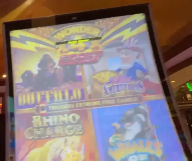 Wonder 4 Boost, Buffalo, Rhino Charge cabinets in the Serenade of the Seas walkthrough.