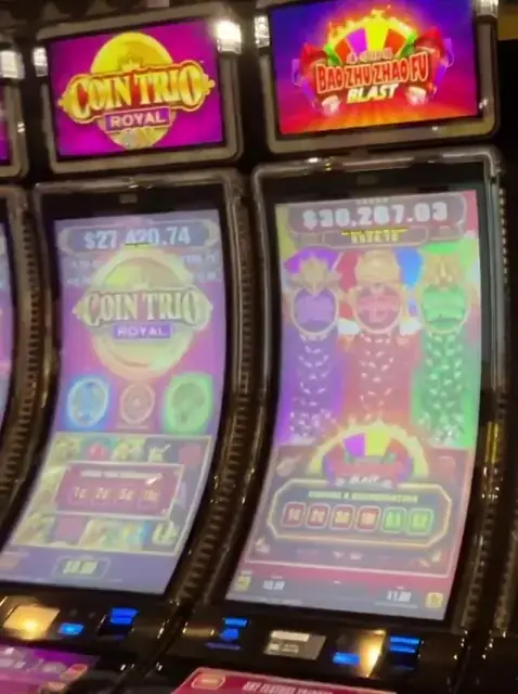 Coin Trio: Royal, Bao Zhu Zhao Fu: Blast cabinets in the Serenade of the Seas walkthrough.