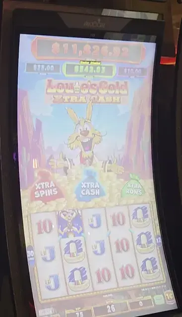 Louie's Gold Xtra Cash cabinets in the Freedom of the Seas walkthrough.