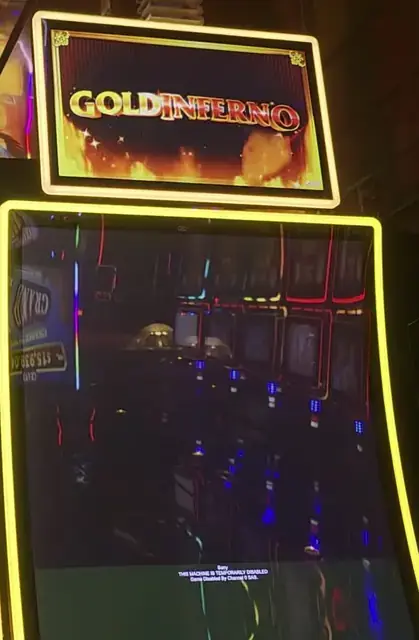 Gold Inferno cabinets in the Freedom of the Seas walkthrough.