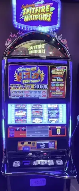 Spitfire Multipliers cabinets in the Spectrum of the Seas walkthrough.