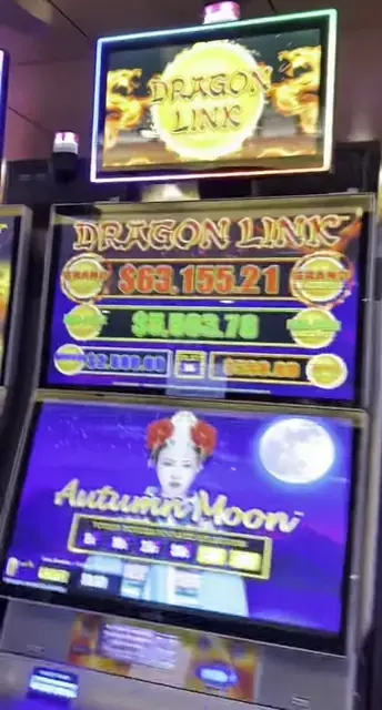 Dragon Link Autumn Moon cabinets in the Spectrum of the Seas walkthrough.