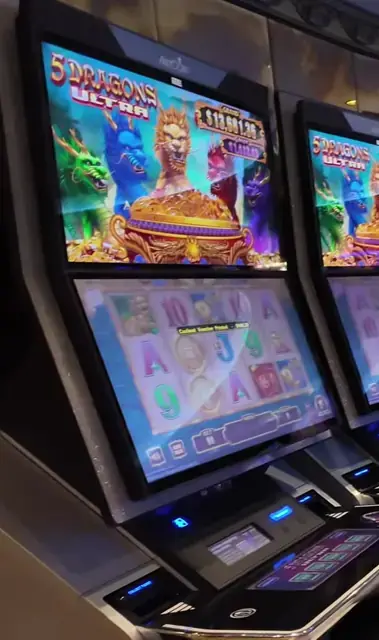 5 Dragons Ultra cabinets in the Radiance of the Seas walkthrough.