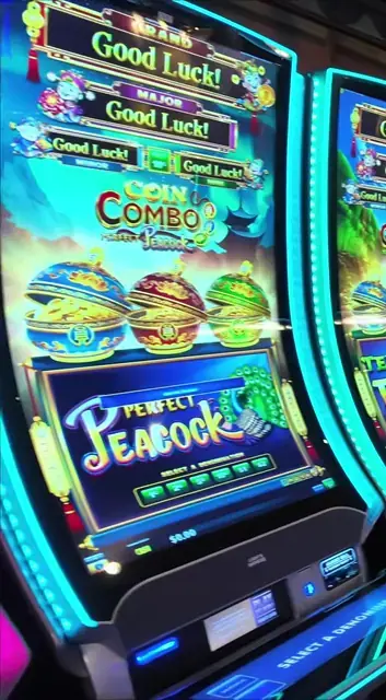 Coin Combo Perfect Peacock cabinets in the Radiance of the Seas walkthrough.