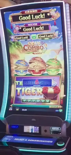 Coin Combo: Terrific Tiger cabinets in the Allure of the Seas walkthrough.