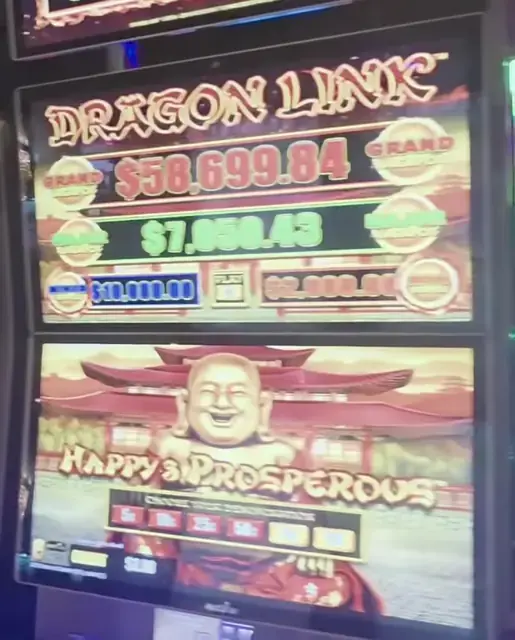 Dragon Link: Happy & Prosperous cabinets in the Allure of the Seas walkthrough.