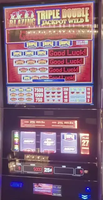 Blazing Triple Double Jackpot Wild cabinets in the Allure of the Seas walkthrough.