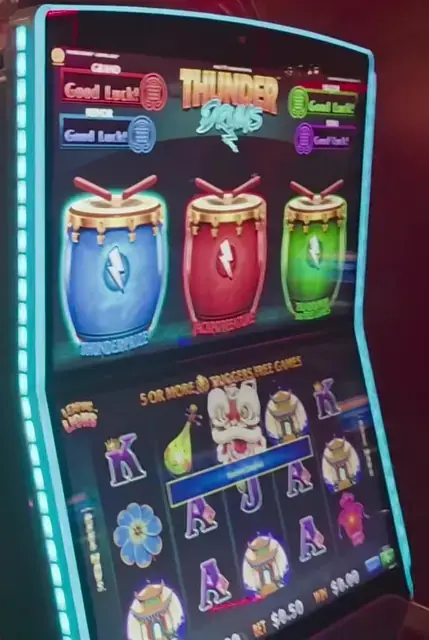 Thunder Drums cabinets in the Allure of the Seas walkthrough.