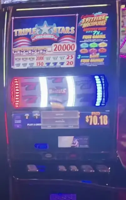 Triple Stars Free Games cabinets in the Allure of the Seas walkthrough.
