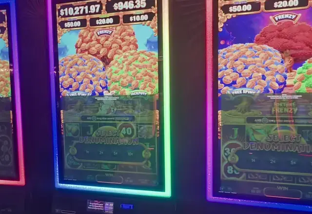 Fortune Frenzy cabinets in the Allure of the Seas walkthrough.