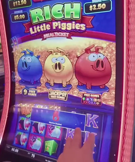 Rich Little Piggies: Meal Ticket cabinets in the Allure of the Seas walkthrough.