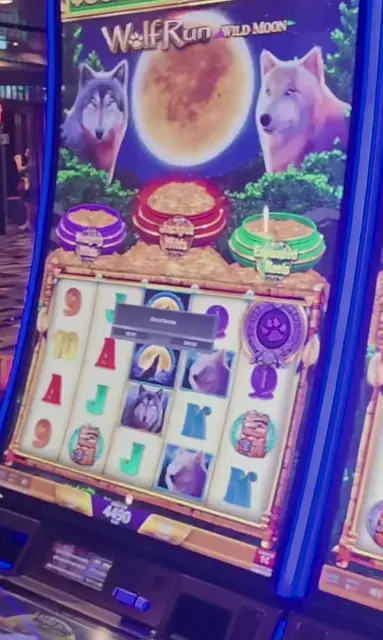 Wolf Run: Wild Moon cabinets in the Allure of the Seas walkthrough.
