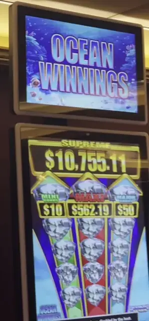 Ocean Winnings cabinets in the Odyssey of the Seas walkthrough.
