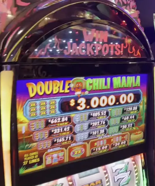 Double Chili Mania cabinets in the Odyssey of the Seas walkthrough.