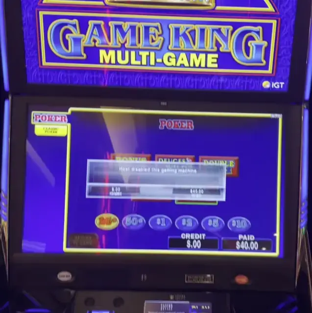 Game King cabinets in the Odyssey of the Seas walkthrough.