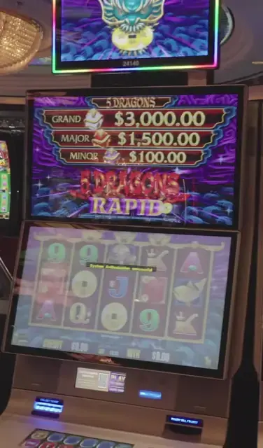 5 Dragons Rapid cabinets in the Serenade of the Seas walkthrough.