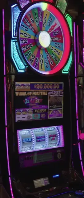Wheel of Fortune Gold Spin cabinets in the Serenade of the Seas walkthrough.