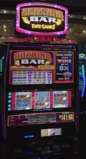 Burning Bar Free Games cabinets in the Serenade of the Seas walkthrough.