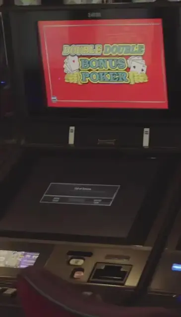 Double Double Bonus Poker cabinets in the Serenade of the Seas walkthrough.