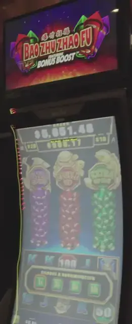 Bao Zhu Zhao Fu Bonus Boost cabinets in the Serenade of the Seas walkthrough.