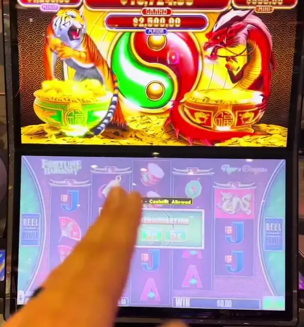 Fortune Harmony Tiger & Dragon cabinets in the Navigator of the Seas walkthrough.