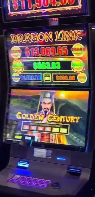 Dragon Link Golden Century cabinets in the Navigator of the Seas walkthrough.