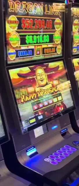 Dragon Link Happy & Prosperous cabinets in the Navigator of the Seas walkthrough.