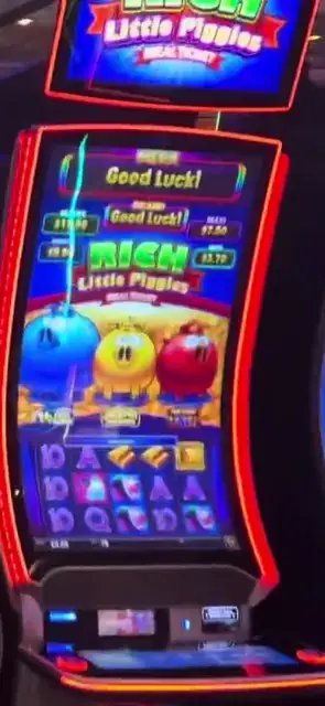 Rich Little Piggies cabinets in the Navigator of the Seas walkthrough.
