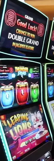 Leaping Lions cabinets in the Allure of the Seas walkthrough.