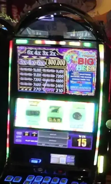 Triple Double Diamond: Big Wheel cabinets in the Allure of the Seas walkthrough.