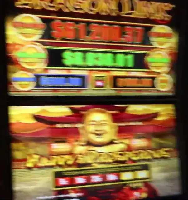 Dragon Link: Happy & Prosperous cabinets in the Allure of the Seas walkthrough.