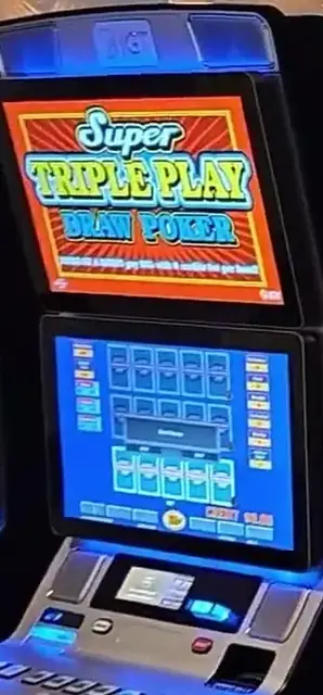Super Triple Play Draw Poker cabinets in the Liberty of the Seas walkthrough.
