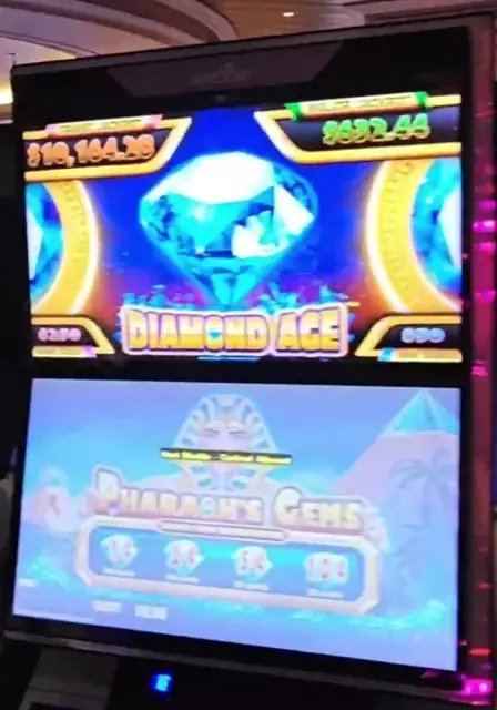 Diamond Age: Pharaoh’s Gems cabinets in the Liberty of the Seas walkthrough.