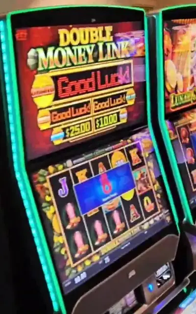 Double Money Link cabinets in the Liberty of the Seas walkthrough.