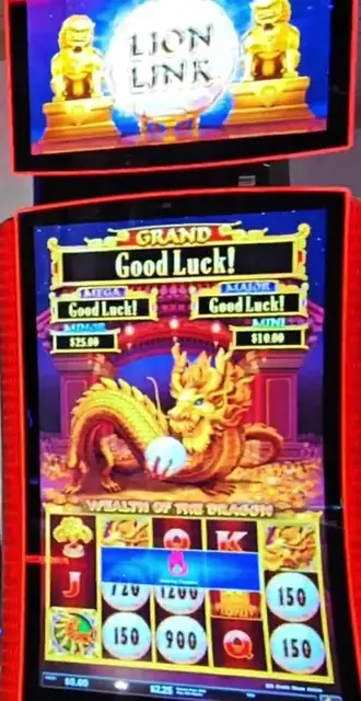 Lion Link: Wealth of the Dragon cabinets in the Liberty of the Seas walkthrough.