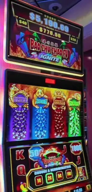 Bao Zhu Zhao Fu: Ignite cabinets in the Oasis of the Seas walkthrough.
