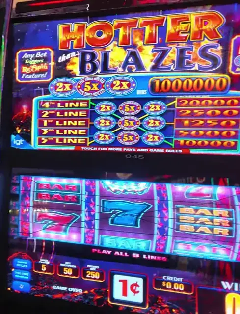 Hotter than Blazes cabinets in the Oasis of the Seas walkthrough.
