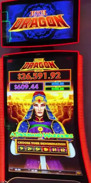 Jewel of the Dragon: A Thousand Warriors cabinets in the Oasis of the Seas walkthrough.