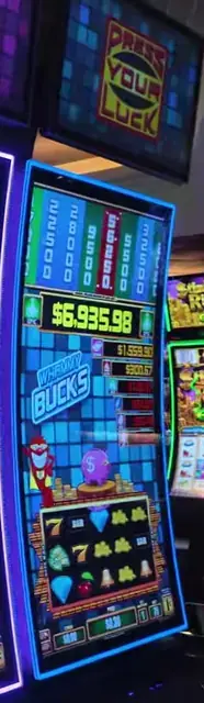 Press Your Luck: Whammy Bucks cabinets in the Oasis of the Seas walkthrough.