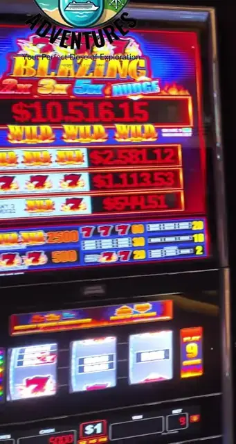 Blazing 2x 3x 5x Nudge cabinets in the Star of the Seas walkthrough.