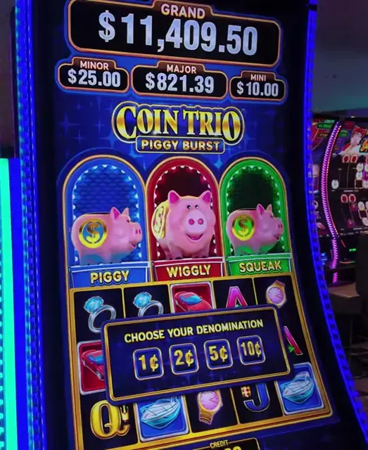 Coin Trio Piggy Burst cabinets in the Star of the Seas walkthrough.