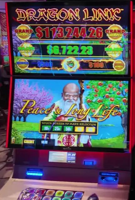 Dragon Link Peace & Long Life cabinets in the Star of the Seas walkthrough.
