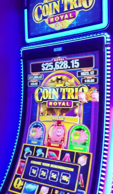 Coin Trio Royal Goldie cabinets in the Star of the Seas walkthrough.