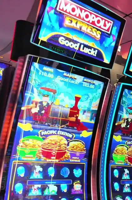 Monopoly Express: Pacific Station cabinets in the Mariner of the Seas walkthrough.