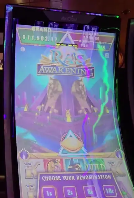 Ra's Awakening cabinets in the Brilliance of the Seas walkthrough.