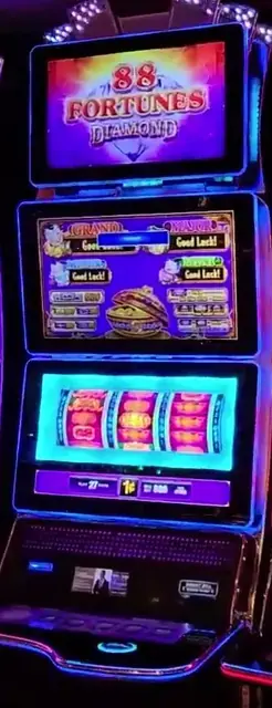 88 Fortunes Diamond cabinets in the Brilliance of the Seas walkthrough.