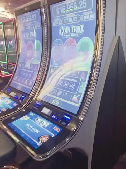 Coin Trio: Piggy Burst cabinets in the Harmony of the Seas walkthrough.