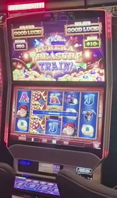 Eureka Treasure Train cabinets in the Harmony of the Seas walkthrough.