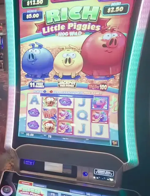 Rich Little Piggies: Hog Wild cabinets in the Harmony of the Seas walkthrough.