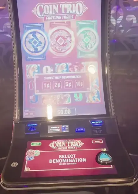 Coin Trio: Fortune Trails cabinets in the Harmony of the Seas walkthrough.